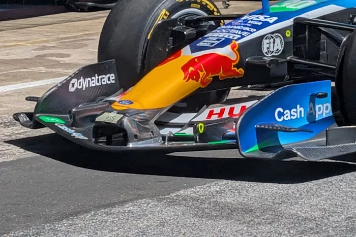 Racing Bulls car tech detail