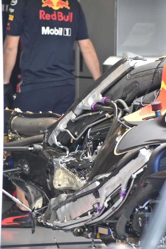 Detail mesin Red Bull Racing RB15