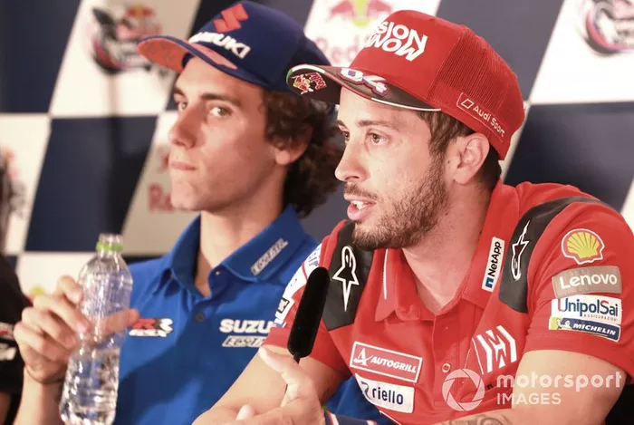 Andrea Dovizioso, Ducati Team, Alex Rins, Team Suzuki MotoGP