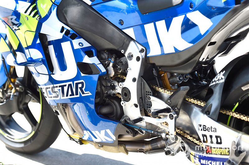 Team Suzuki MotoGP bike detail