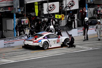 #912 Porsche GT Team Porsche 911 RSR, GTLM: Mathieu Jaminet, Earl Bamber, Laurens Vanthoor