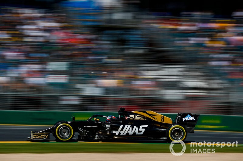 Ausfall: Romain Grosjean, Haas F1 Team VF-19