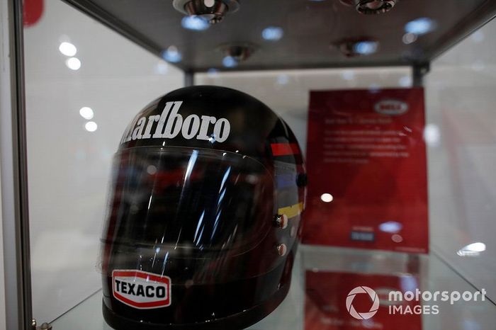 El casco de James Hunt