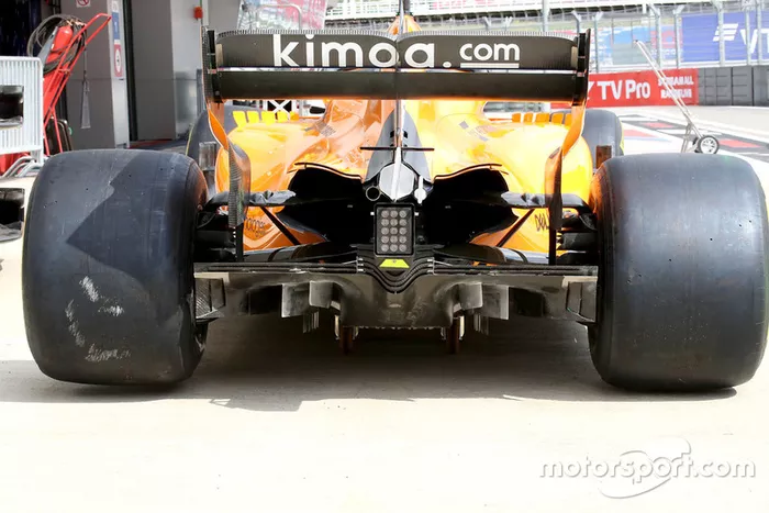 Difusor del McLaren MCL33