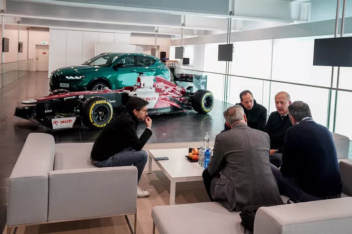 Aspectos de la presentación del Alfa Romeo