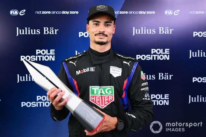 Pole position qualifier Pascal Wehrlein, Porsche Formula E Team 