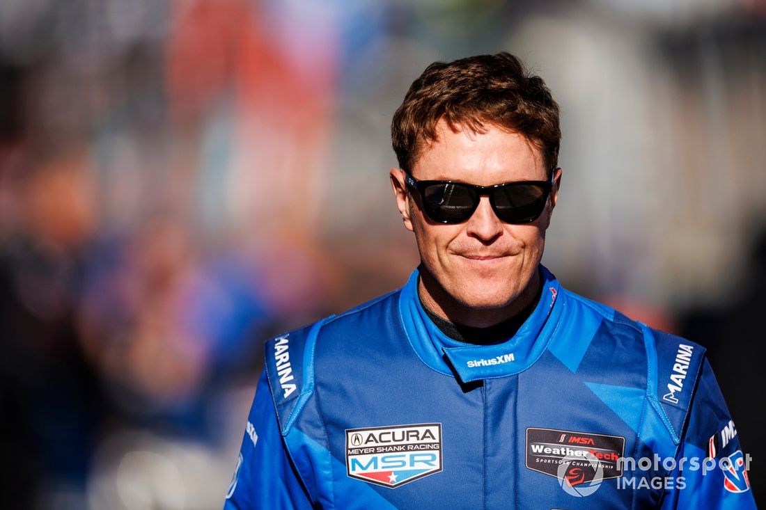 #60 Acura Meyer Shank Racing w/Curb Agajanian Acura ARX-06: Scott Dixon