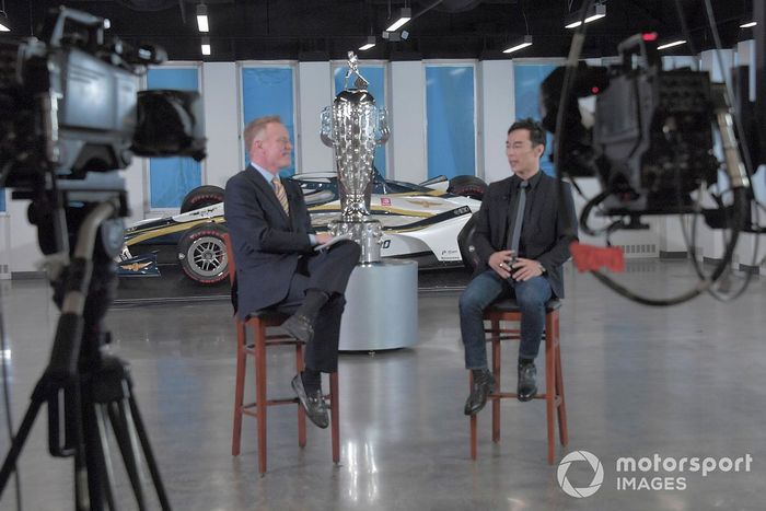 Dave Furst de IndyCar y Takuma Sato, Rahal Letterman Lanigan