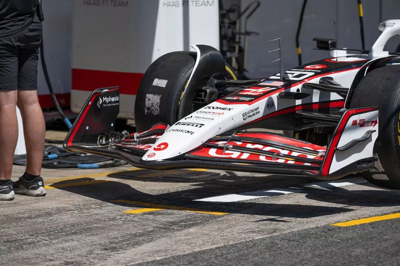 Haas VF-25 technical detail