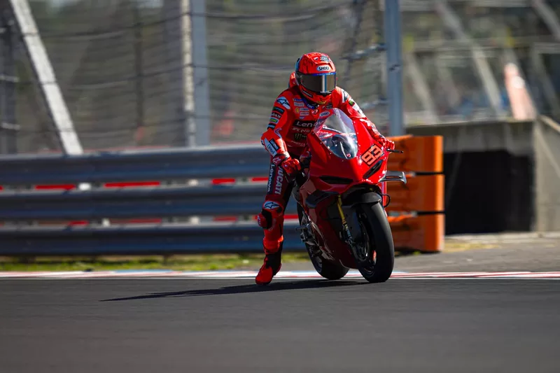 Marc Marquez, Panigale V4 S, Balaton Park
