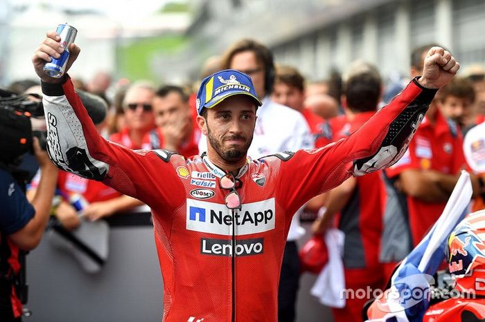 El ganador: Andrea Dovizioso, Ducati Team
