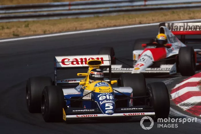 71: Thierry Boutsen, Williams 