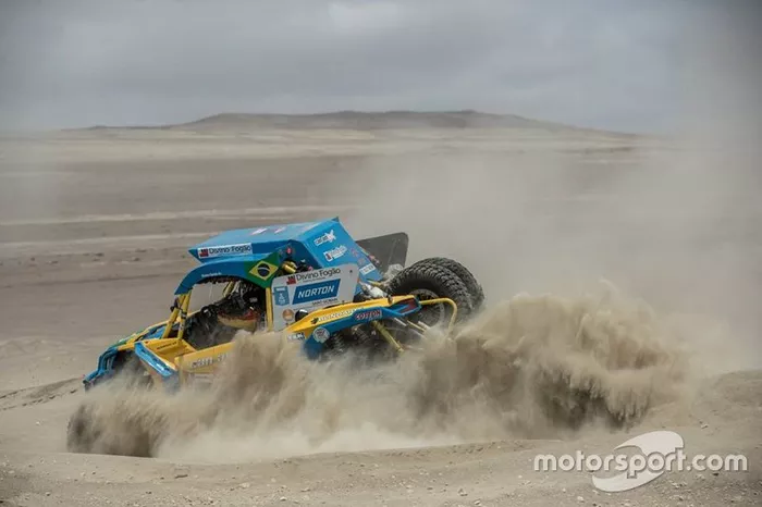 Bruno Varela e Maykel Justo no Dakar 2019