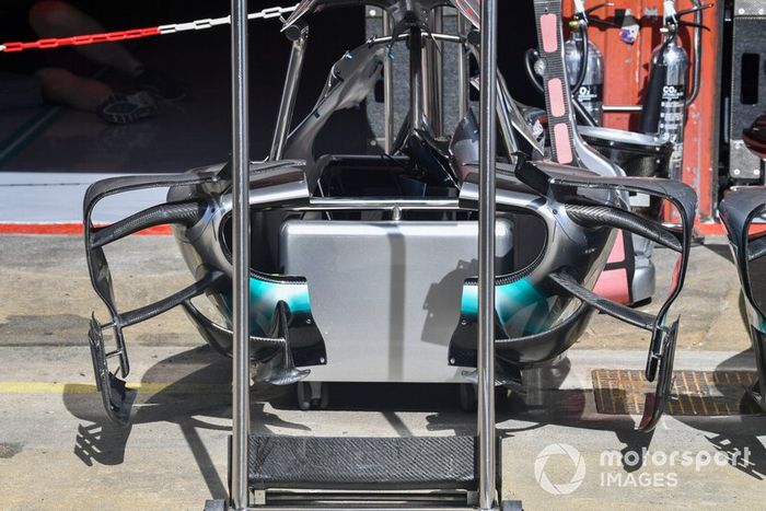 Pontones del Mercedes AMG F1