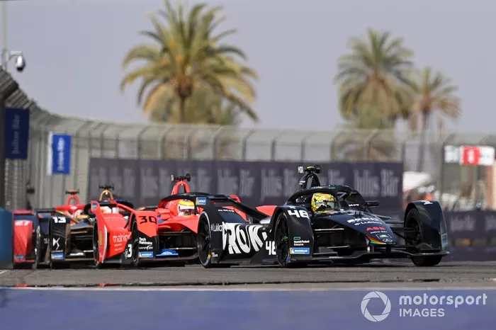 Edoardo Mortara, Venturi Racing, Silver Arrow 02 Oliver Rowland, Mahindra Racing, Mahindra M7Electro, Antonio Felix da Costa, DS Techeetah, DS E-Tense FE21
