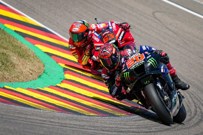 Fabio Quartararo et Pecco Bagnaia