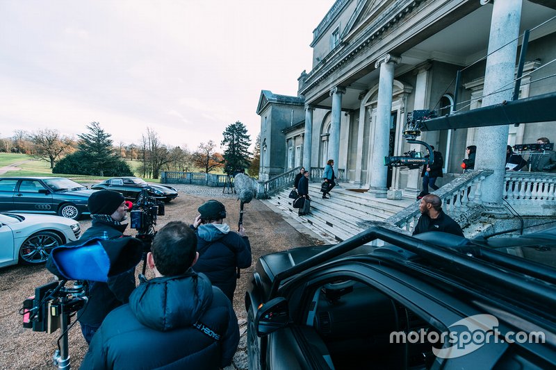 Scène de tournage sur le film Heroes