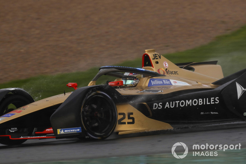 Jean-Eric Vergne, DS TECHEETAH, DS E-Tense FE19 with the new hyper boost LED lights on the halo