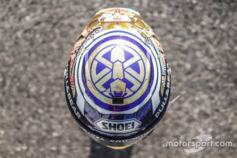 Il casco di Marc Marquez, Repsol Honda Team