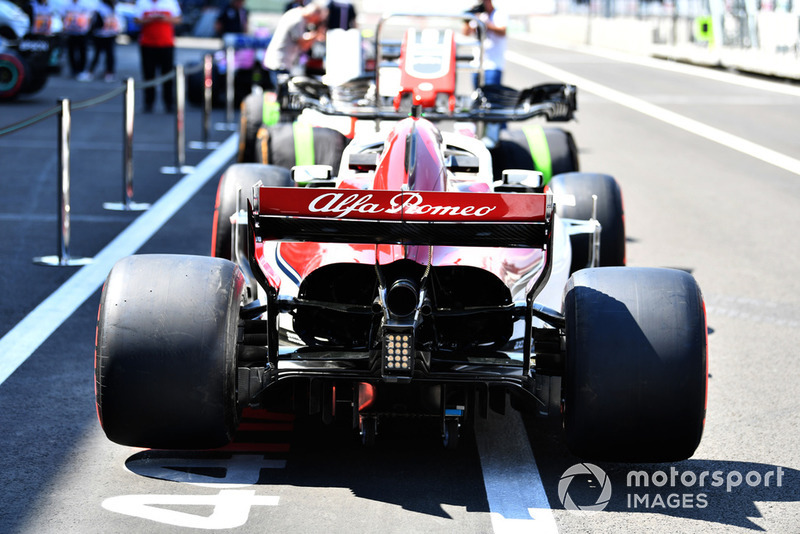 Задняя часть Sauber C37