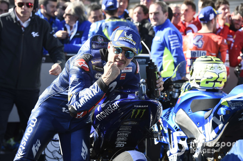 Race winner Maverick Viñales, Yamaha Factory Racing