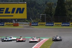 #50 Ferrari AF Corse Ferrari 499P: Antonio Fuoco, Miguel Molina, Nicklas Nielsen, #6 Porsche Penske Motorsport Porsche 963: Kevin Estre, Andre Lotterer, Laurens Vanthoor, #7 Toyota Gazoo Racing Toyota GR010 - Hybrid: Mike Conway, Kamui Kobayashi, Nyck de 