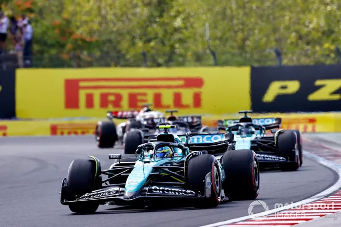 Fernando Alonso, Aston Martin AMR24, Lance Stroll, Aston Martin AMR24