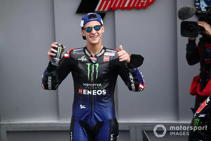 Il vincitore della gara Fabio Quartararo, Yamaha Factory Racing