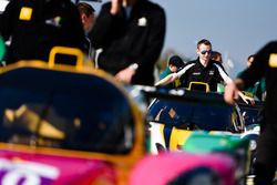 Equipo en el pit lane