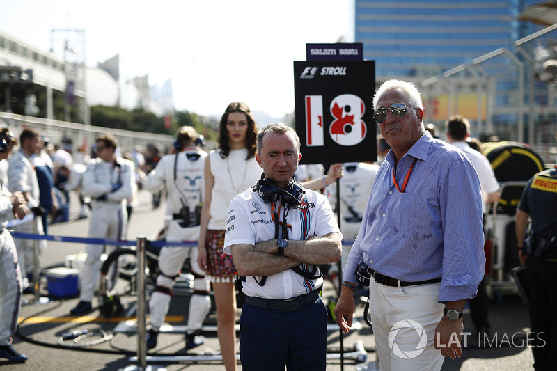 Paddy Lowe, Williams, Lawrence Stroll