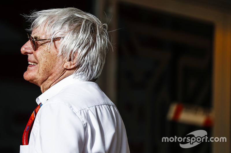 Bernie Ecclestone, président d'honneur Formule 1