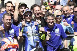 Third place Valentino Rossi, Yamaha Factory Racing