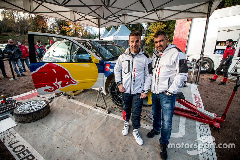 Sebastien Loeb dan navigatornya, Daniel Elena, Racing Peugeot 306 Maxi 