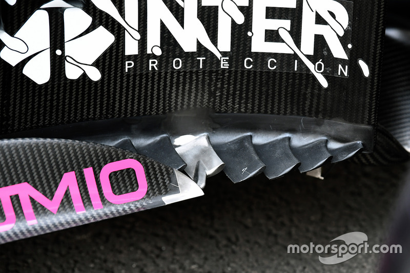 Detalle del Sahara Force India VJM10
