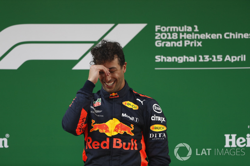 Yarış galibi Daniel Ricciardo, Red Bull Racing