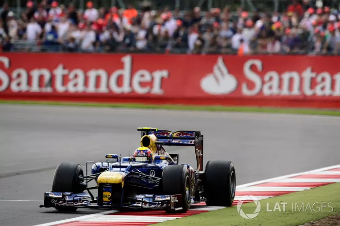 2012: Mark Webber, Red Bull-Renault RB8