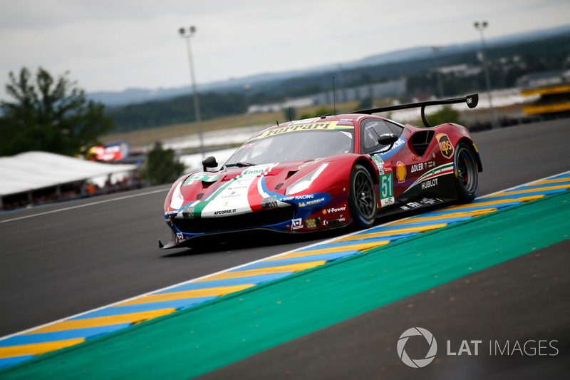 #51 AF Corse Ferrari 488 GTE EVO: Alessandro Pier Guidi, James Calado, Daniel Serra