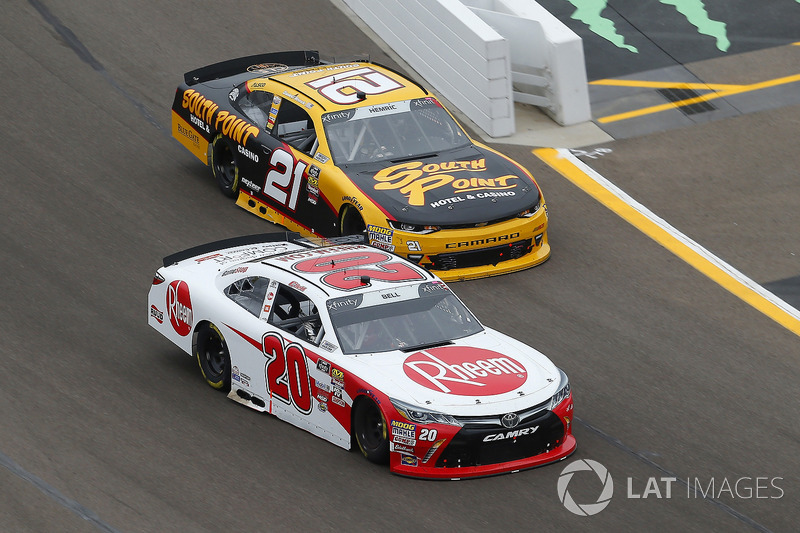 Christopher Bell, Joe Gibbs Racing, Toyota Camry Rheem,  Daniel Hemric, Richard Childress Racing, Ch