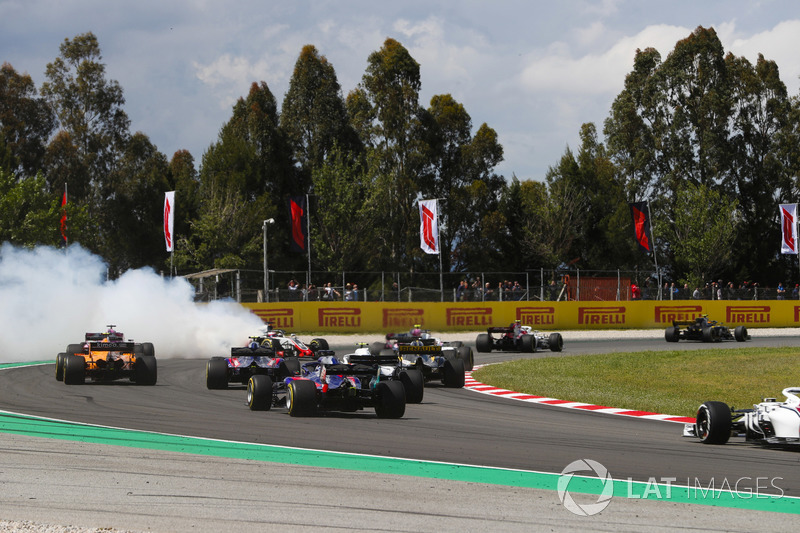 España - Romain Grosjean/Nico Hülkenberg/Pierre Gasly (carrera)