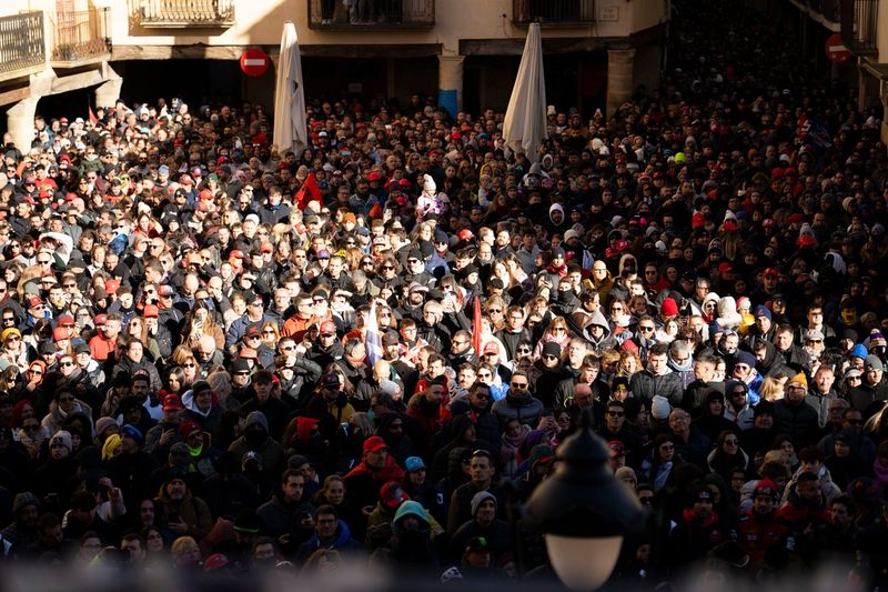 Celebración de los hermanos Márquez en Cervera
