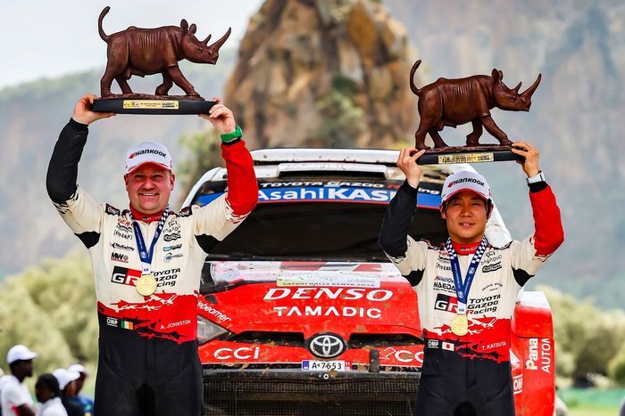 Takamoto Katsuta, Aaron Johnston, Toyota Gazoo Racing WRT Toyota GR Yaris Rally1

