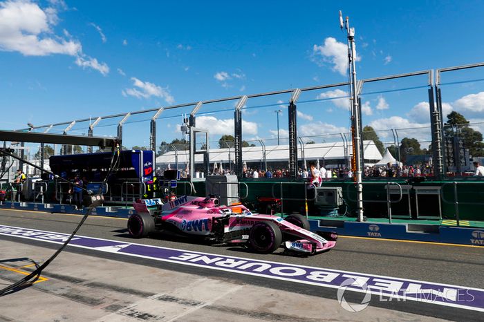 Sergio Perez, Force India VJM11 Mercedes