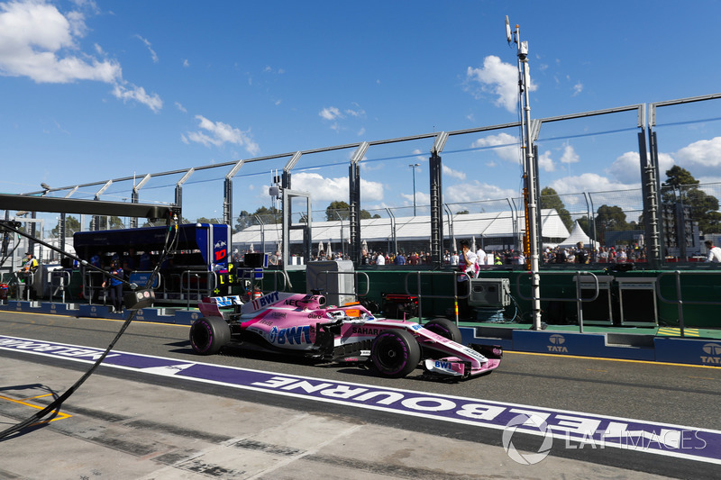 Sergio Perez, Force India VJM11 Mercedes