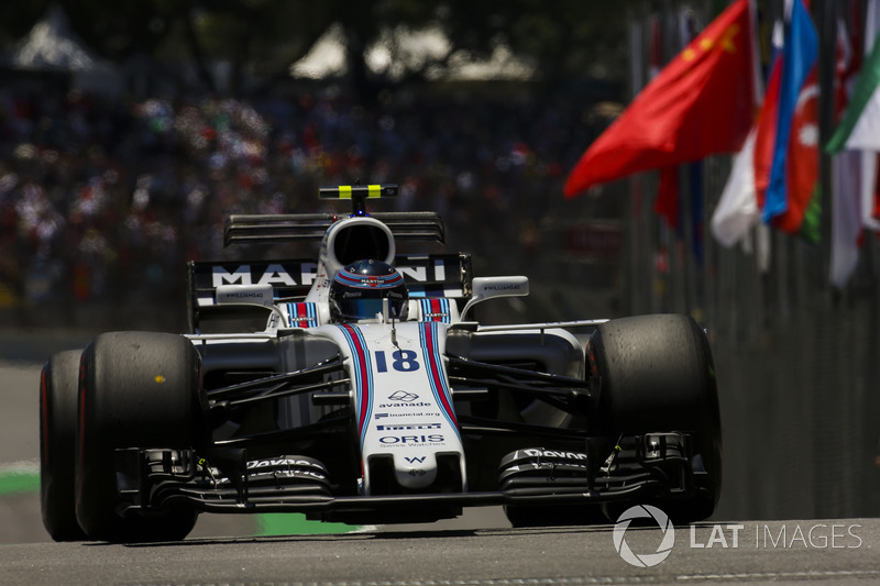 Lance Stroll, Williams FW40 (5 abandonos)