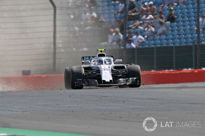 15º Sergey Sirotkin, Williams FW41 (495 vueltas)