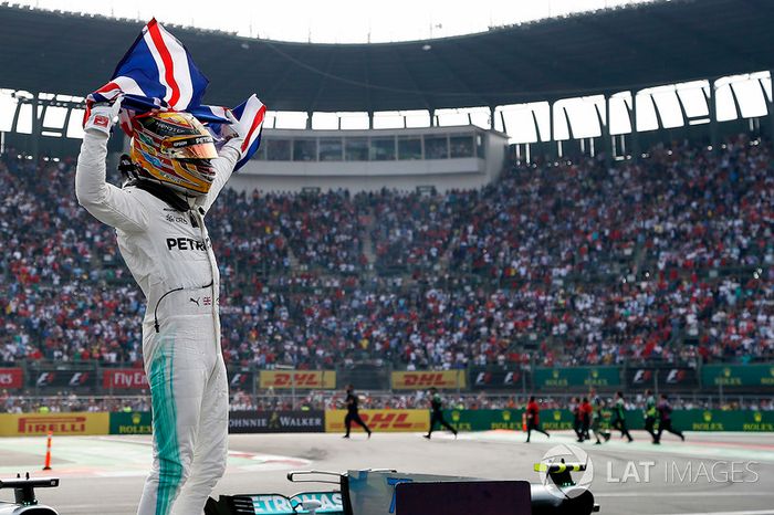 Campeón del Mundo 2017 Lewis Hamilton, Mercedes AMG F1