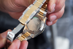 Scott Pruett's 2011 winning Rolex watch
