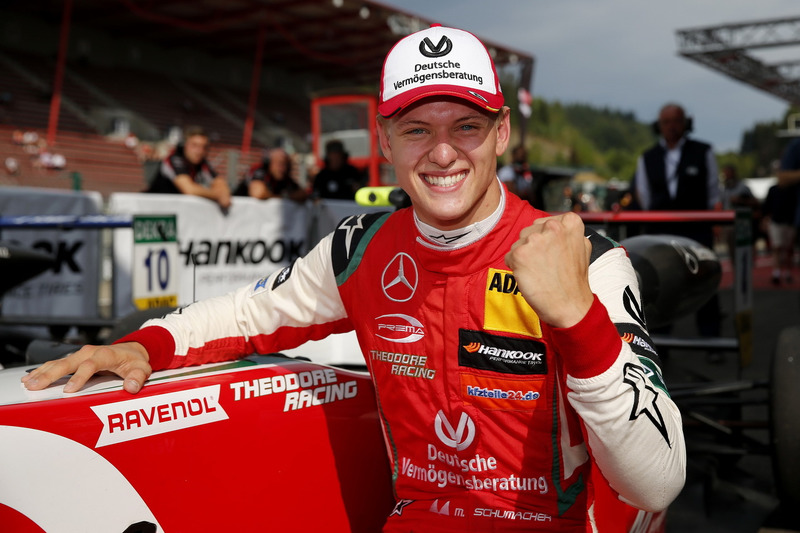 Race winner Mick Schumacher, PREMA Theodore Racing Dallara F317 – Mercedes-Benz