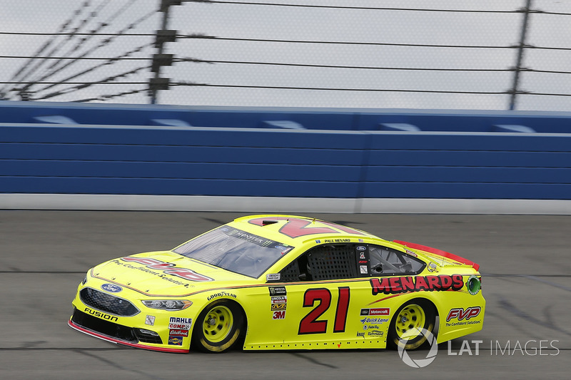 14. Paul Menard, No. 21 Wood Brothers Racing Ford Fusion