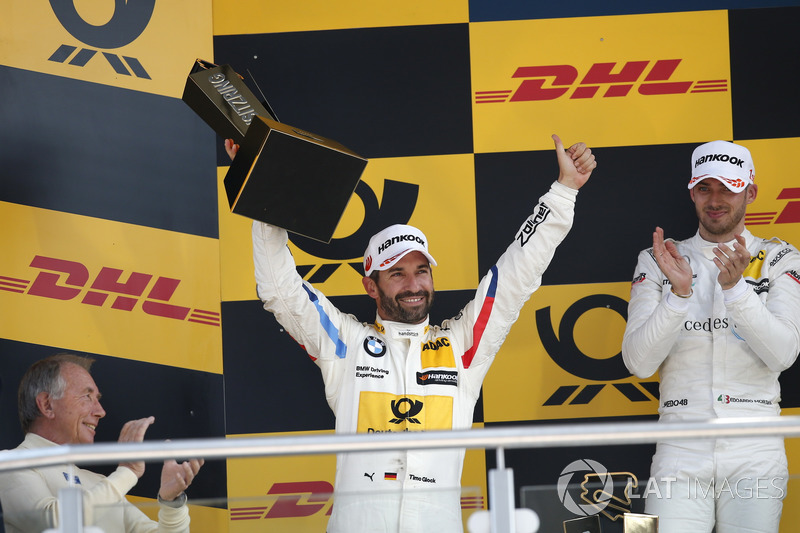 Podium: second place Timo Glock, BMW Team RMG